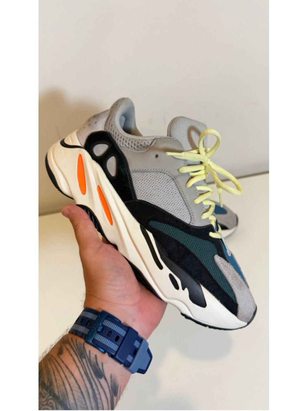 Adidas Yeezy Boost 700 Wave Runner Grey Solid Multi B75571 Size 10 NO BOX